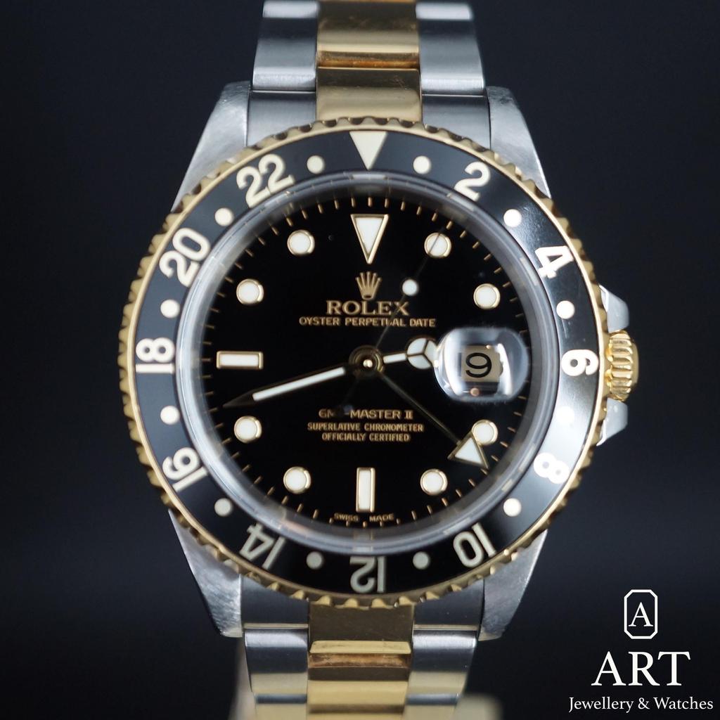 Pre-Owned Rolex GMT-Master II 40mm Vintage 16713LN