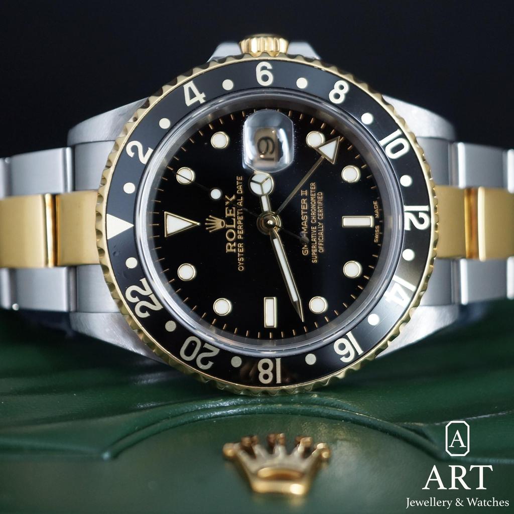 Pre-Owned Rolex GMT-Master II 40mm Vintage 16713LN