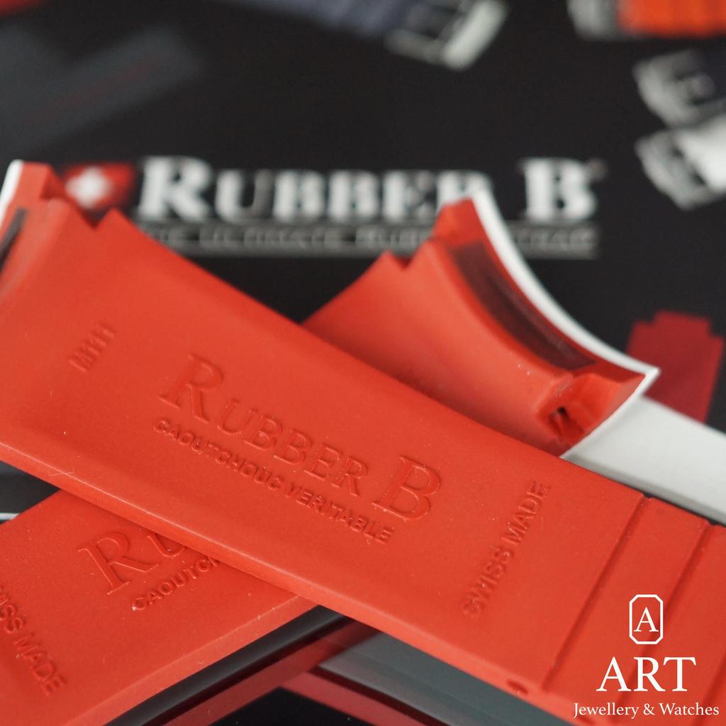 New Rolex Rubber B Rolex Sky Dweller Bracelet Ref:M111 M111