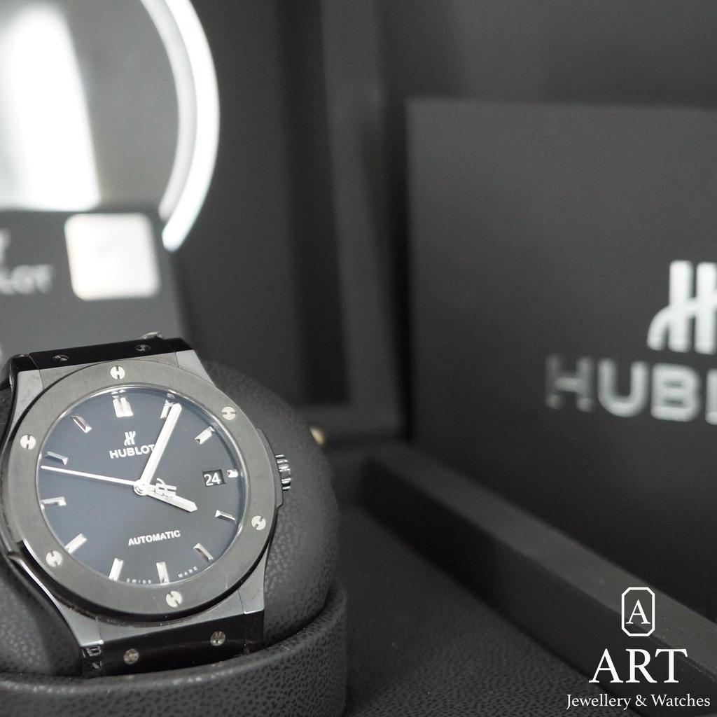Pre-Owned Hublot Black Magic 45mm 511.CM.1171.RX