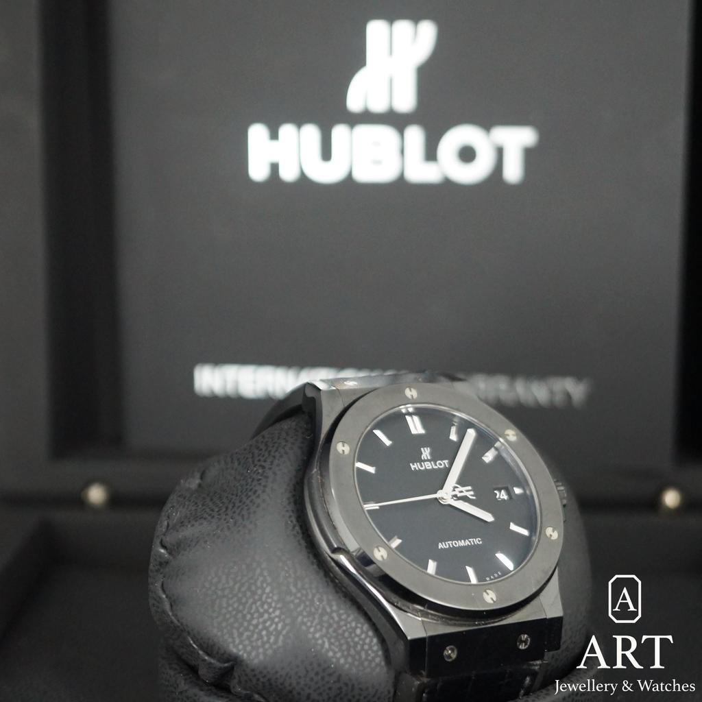 Pre-Owned Hublot Black Magic 45mm 511.CM.1171.RX