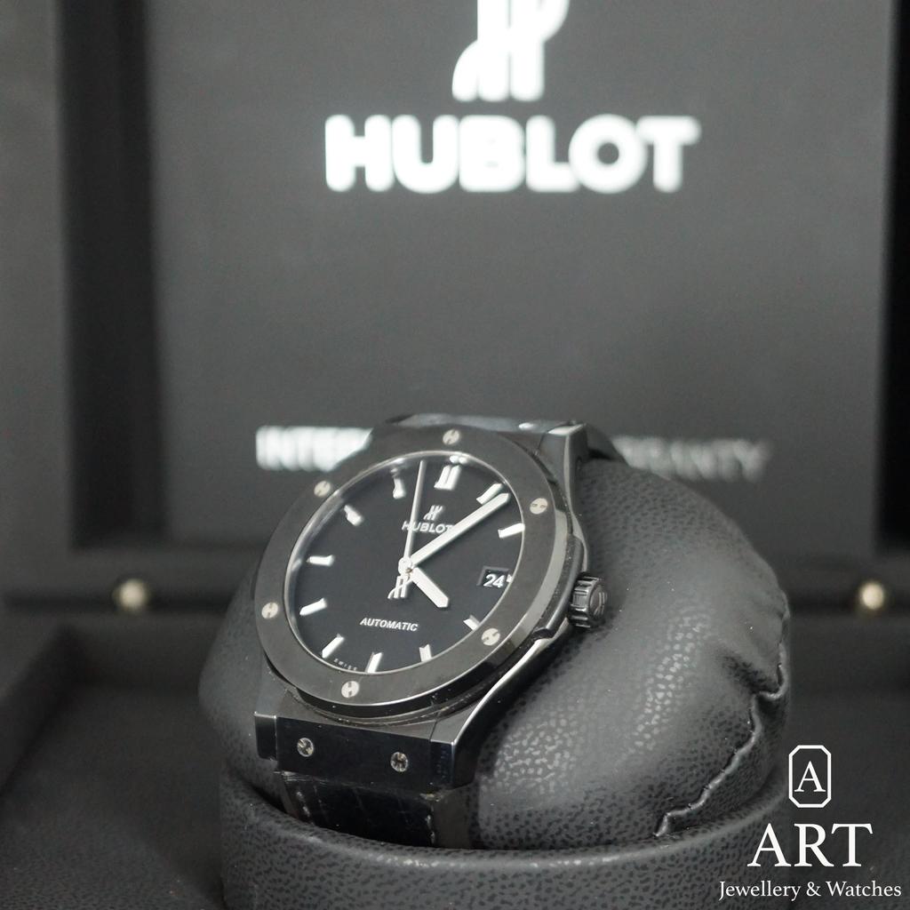 Pre-Owned Hublot Black Magic 45mm 511.CM.1171.RX