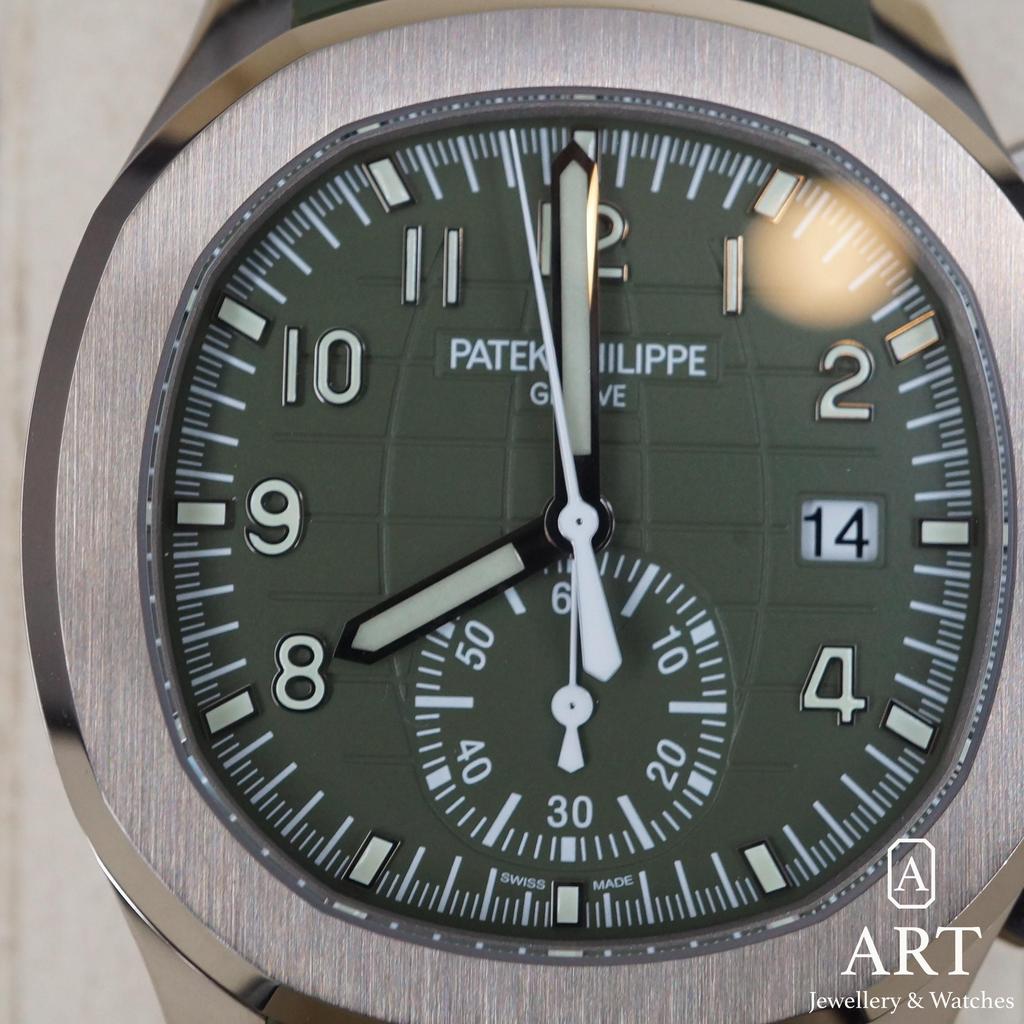 Pre-Owned Patek Philippe Aquanaut 42.2mm 5968G-010