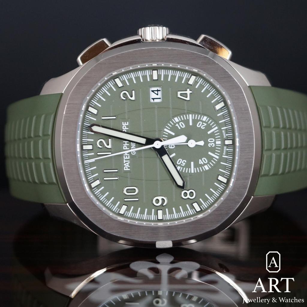 Pre-Owned Patek Philippe Aquanaut 42.2mm 5968G-010