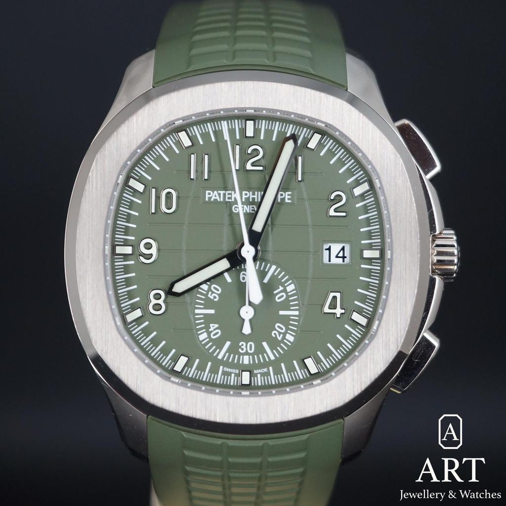 Pre-Owned Patek Philippe Aquanaut 42.2mm 5968G-010