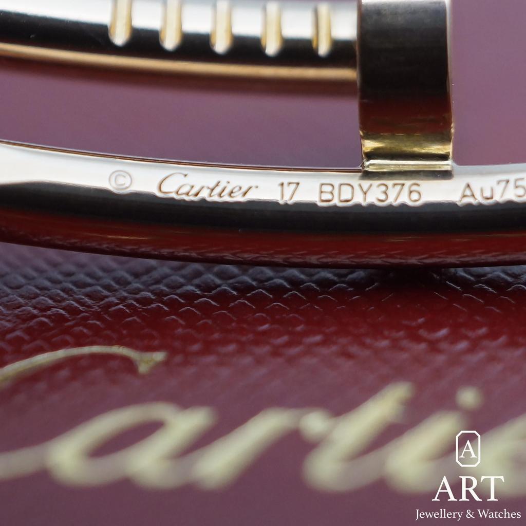 Pre-Owned Cartier Just Un Clou 17 Size Rose B6048117