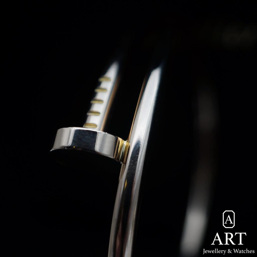 Pre-Owned Cartier Just Un Clou 17 Size Rose B6048117