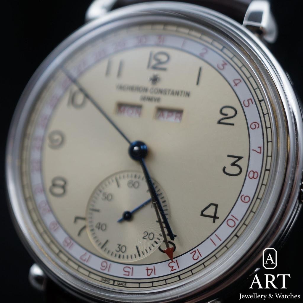 Pre-Owned Vacheron Constantin Historiques Triple Calendar 1942 40mm 3110V/000A-B426