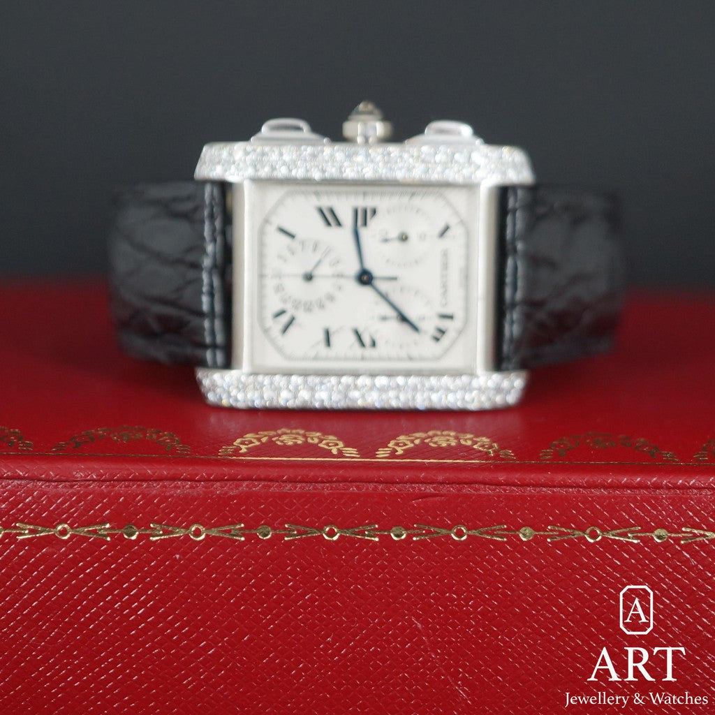 Cartier-Tank Francaise 37mm-Watch-Art Jewellery &amp; Watches