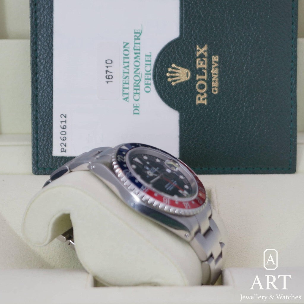 Rolex-GMT-Master II 40mm Vintage-Watch-Art Jewellery &amp; Watches