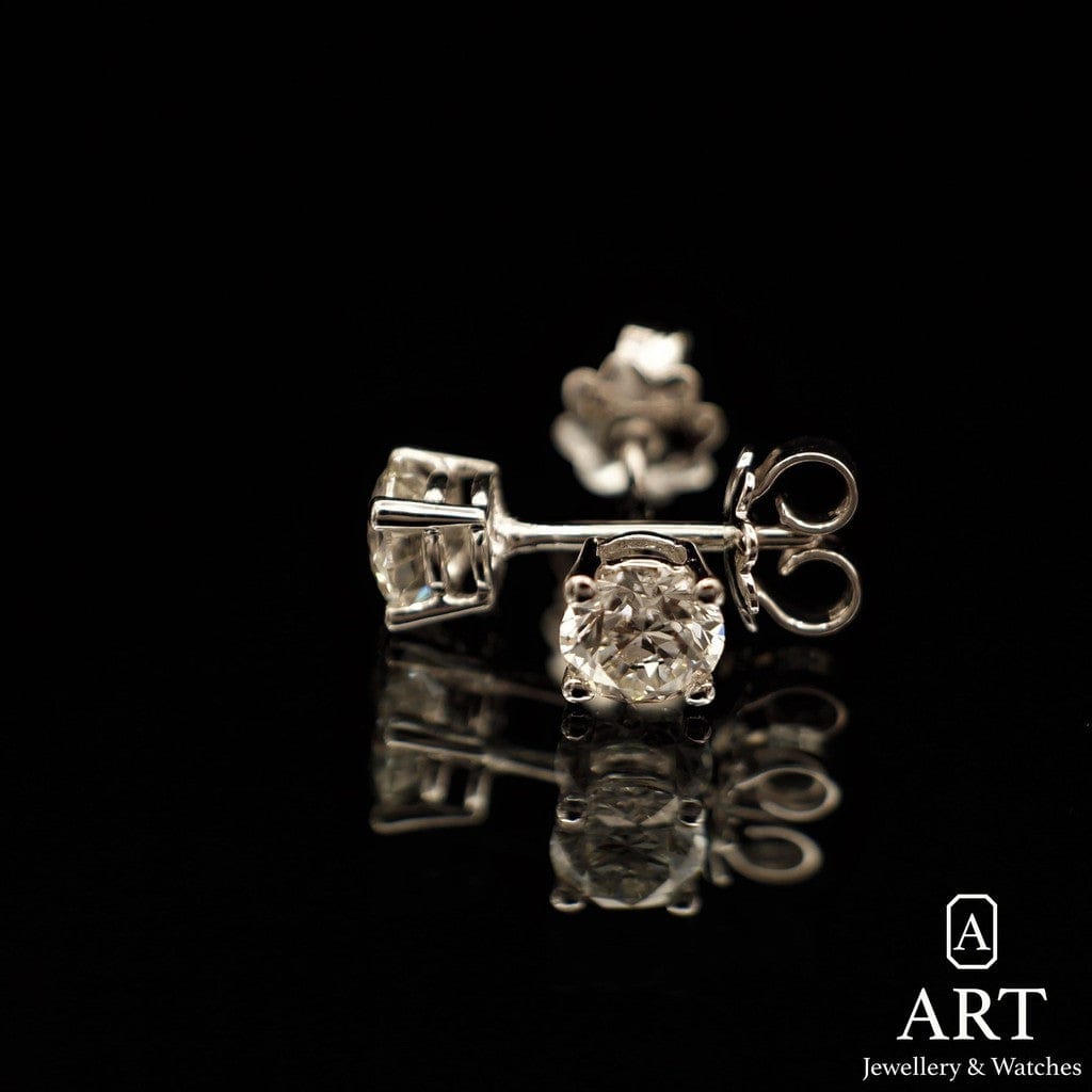 New ART Jewellery Solitaire Diamond Earring 0,70 Ct. ARTKP0002