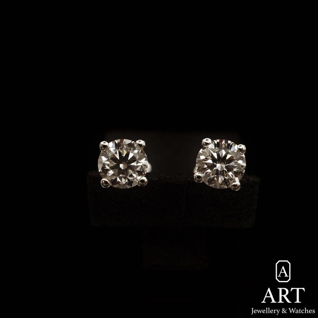 New ART Jewellery Solitaire Diamond Earring 0,70 Ct. ARTKP0002