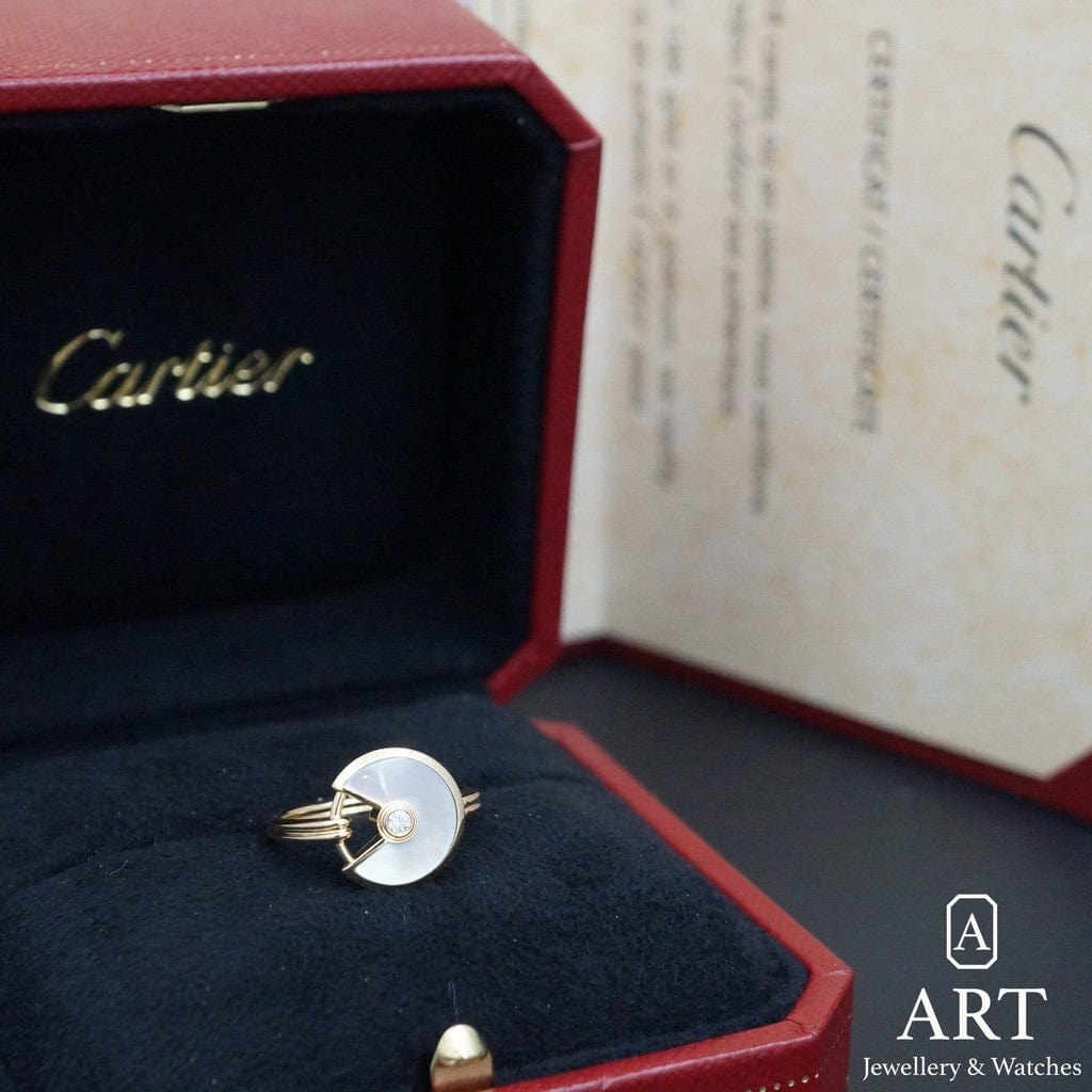 Pre-Owned Cartier Amulette Ring