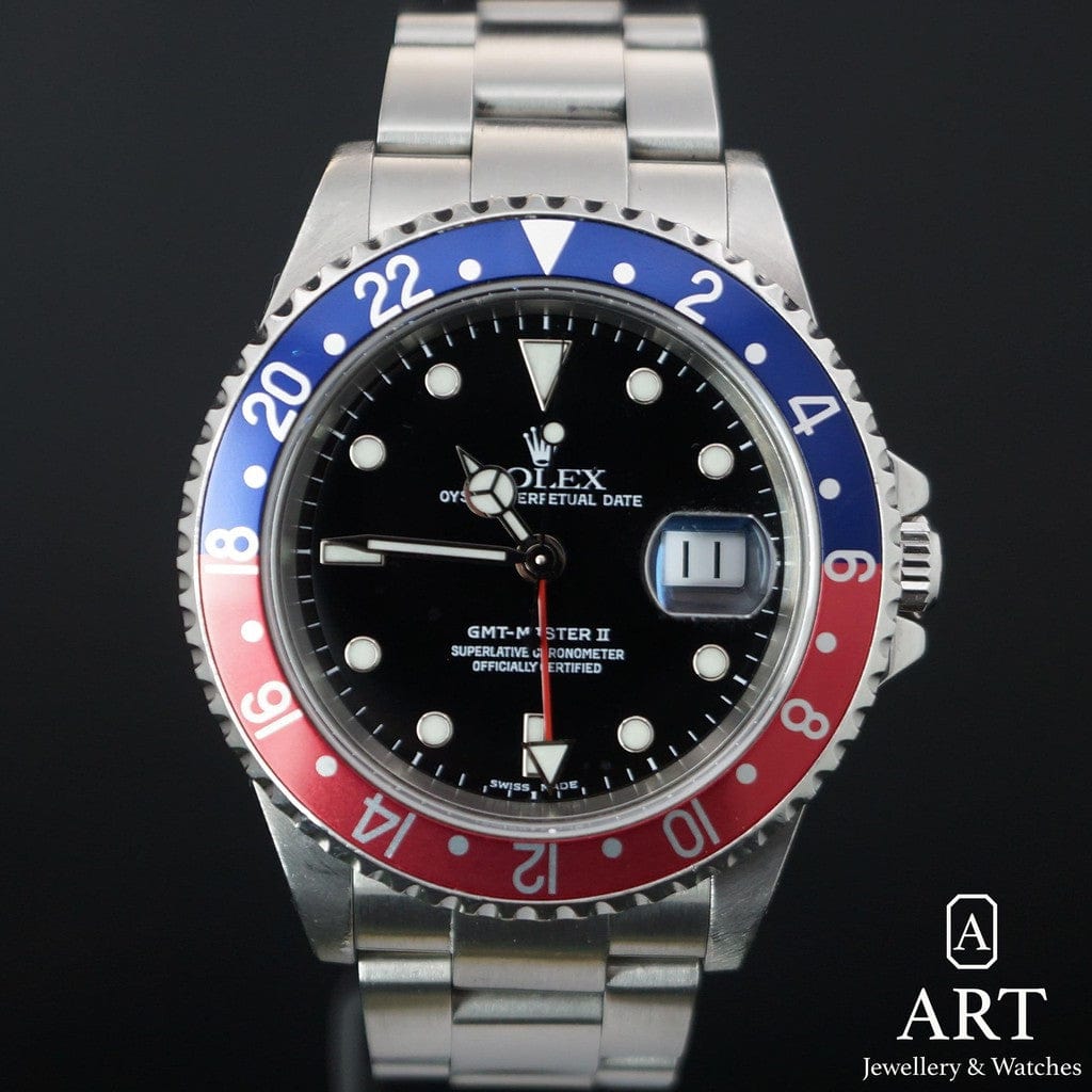 Pre-Owned Rolex GMT-Master II 40mm Vintage 16710