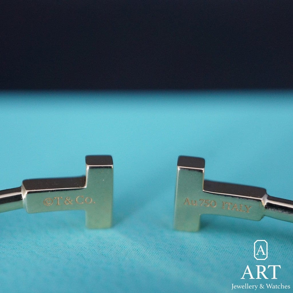 Pre-Owned Tiffany & Co. T Narrow Wire Bracelet 60010764