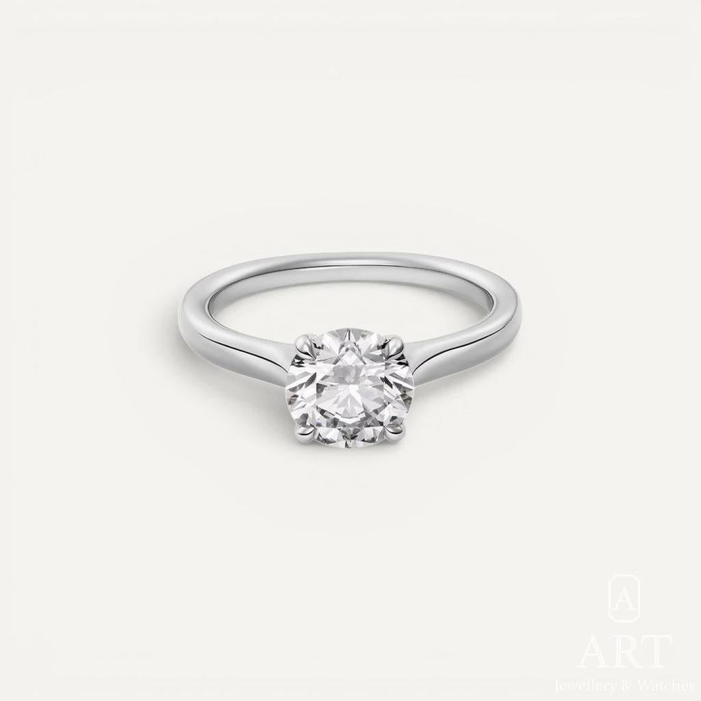 Pre-Owned Cartier Solitaire 1895 6SC426