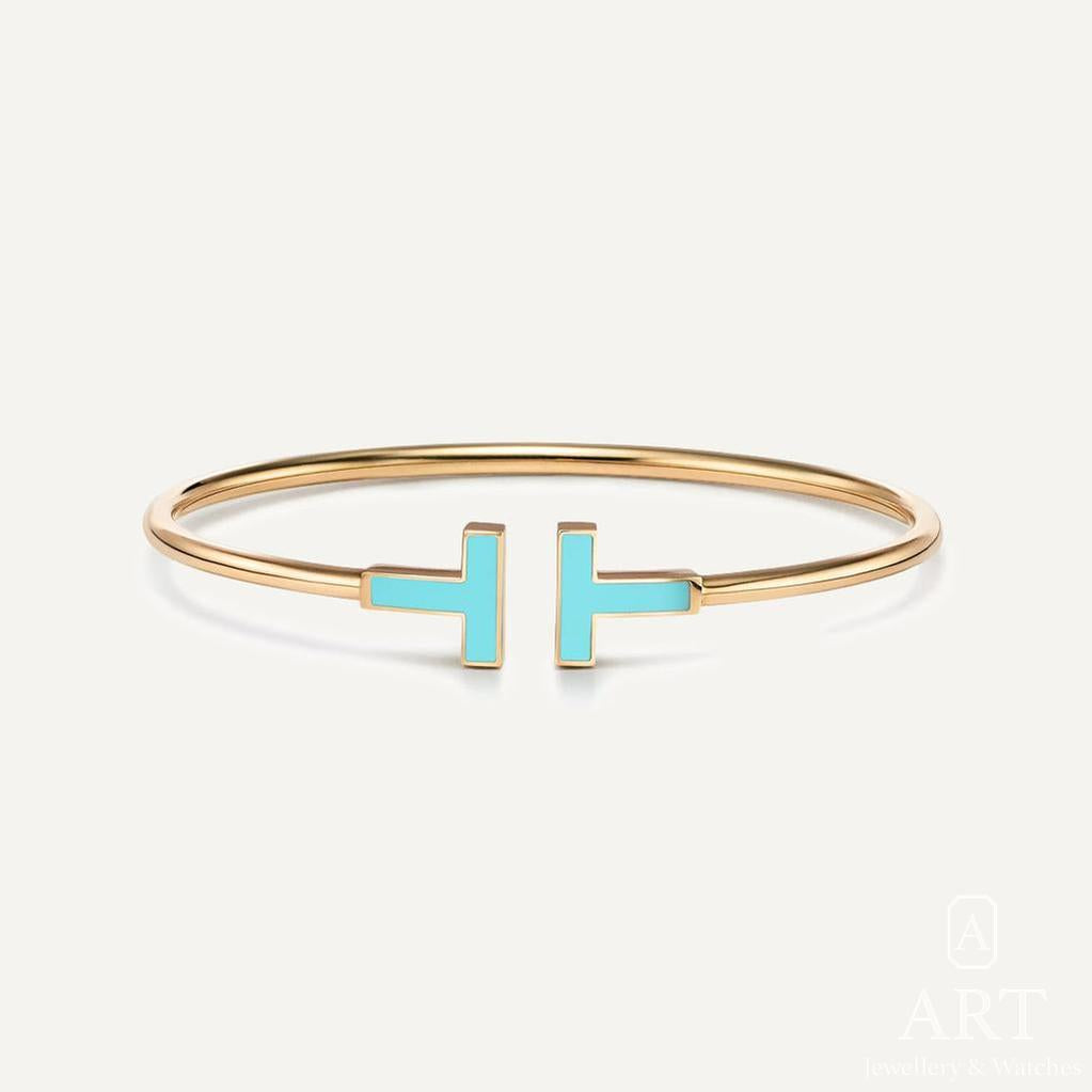 Pre-Owned Tiffany & Co. T Wire Bracelet 64028871