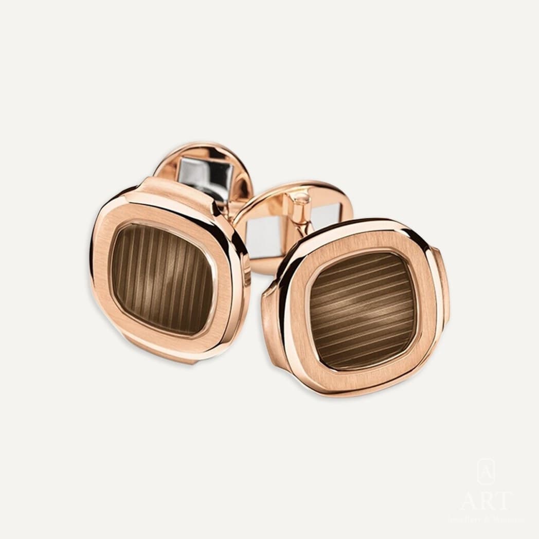 Patek Philippe Nautilus Cufflinks, reference 205.9057R5-011