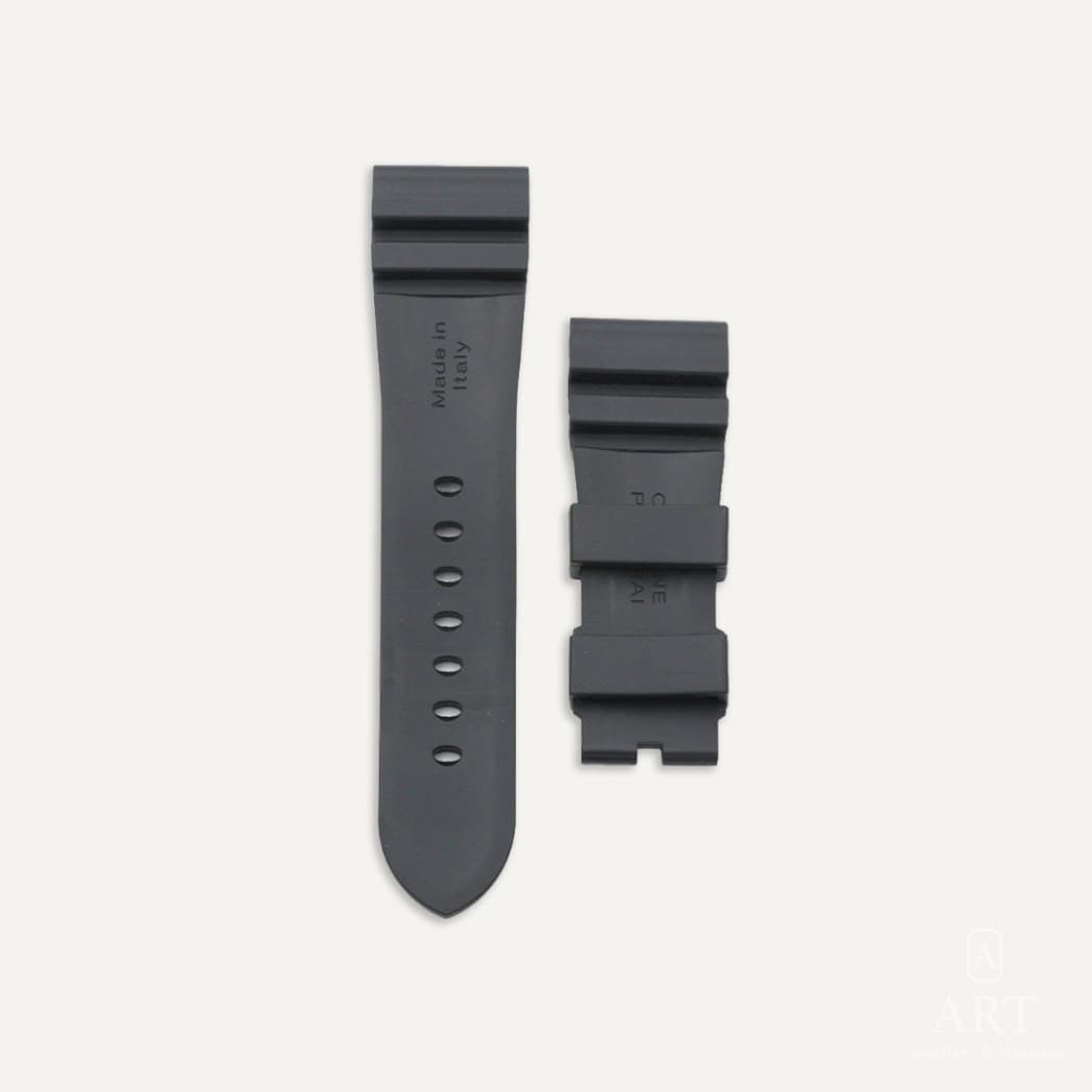 Panerai Siyah Silikon Panerai Luminor/Submersible Saat Kayışı, referans MXE07FHS (2)