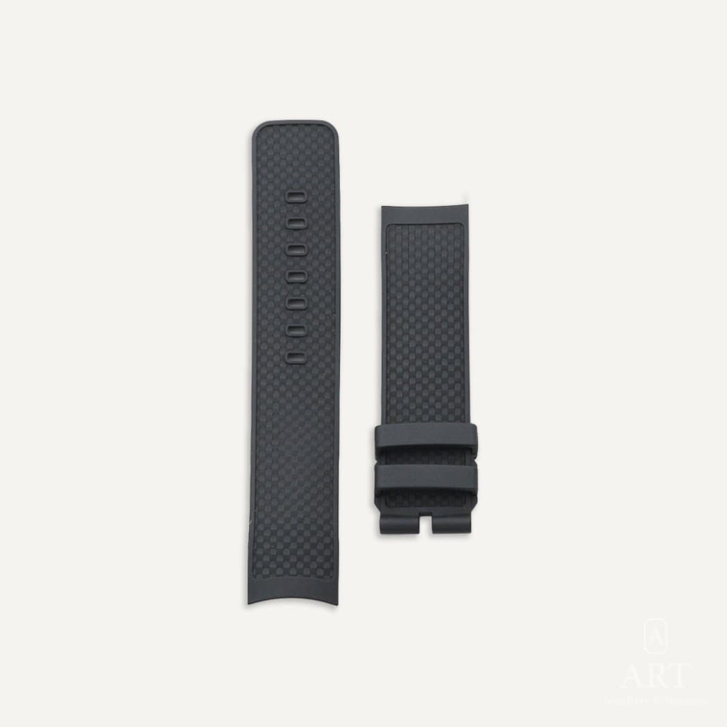 IWC Black Silicone Aquatimer 44mm Watch Strap, reference IWE10633