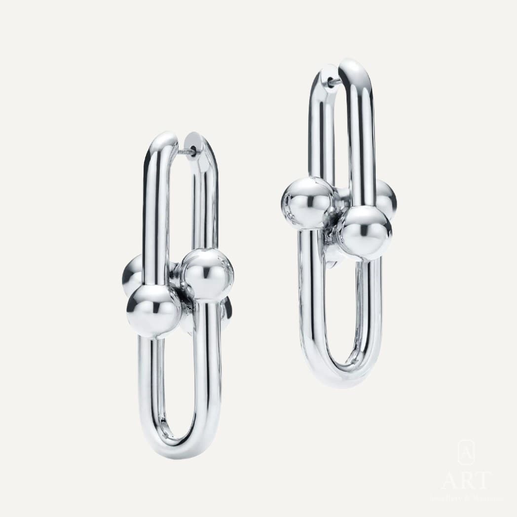 Tiffany & Co. HardWear Earrings, reference 60013153