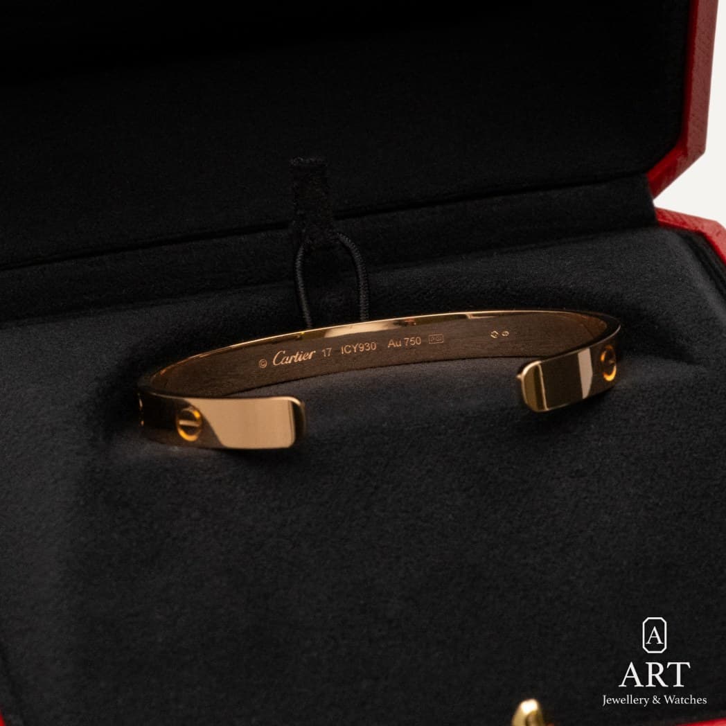 Cartier Love Bilezik Cuff, referans B6032600 (7)