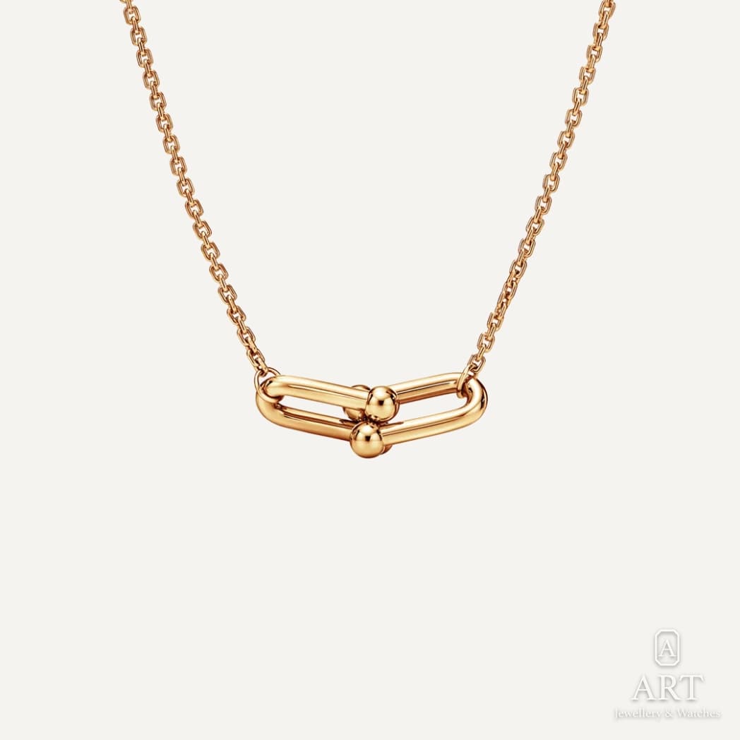 Tiffany & Co. HardWear Double Link Necklace, reference 75125127