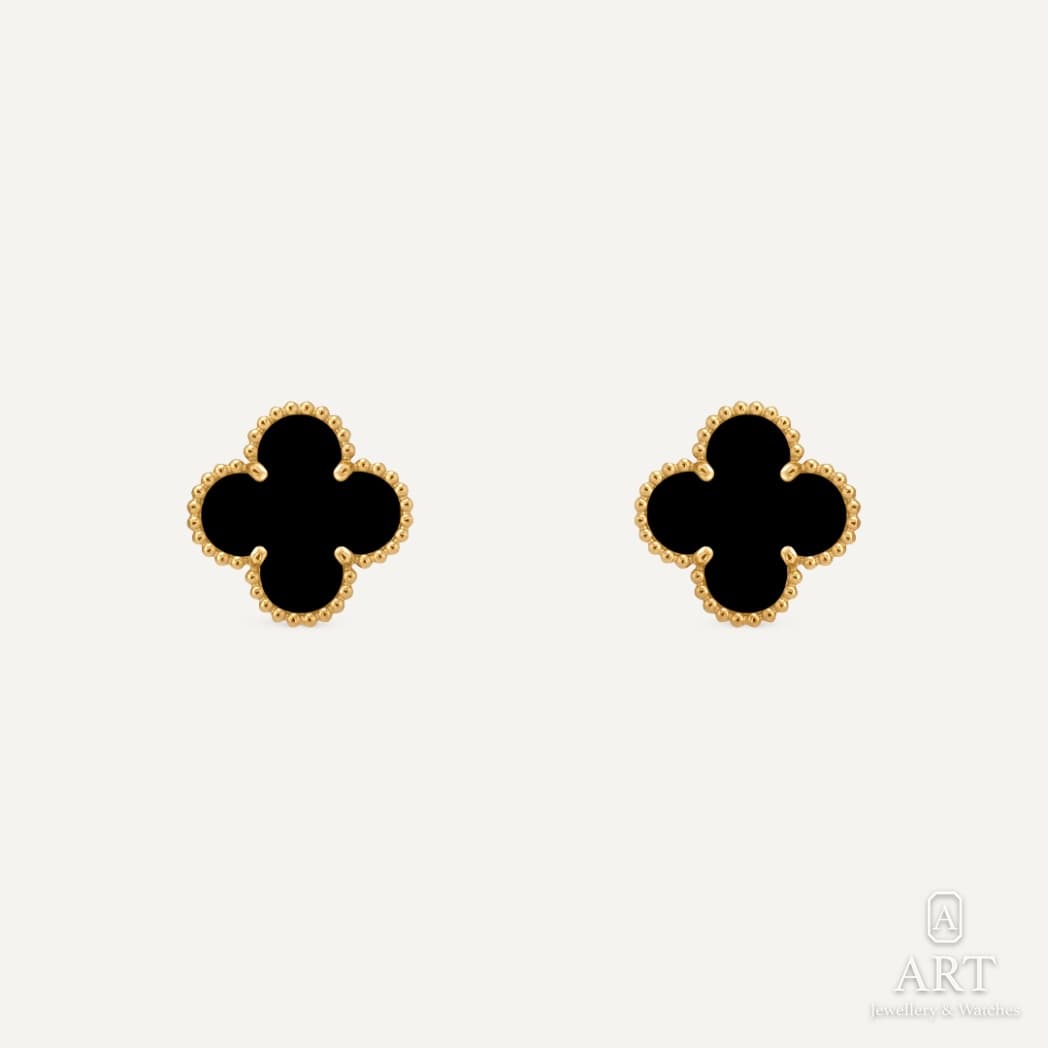 Van Cleef & Arpels Vintage Alhambra Earrings, reference VCARA44200