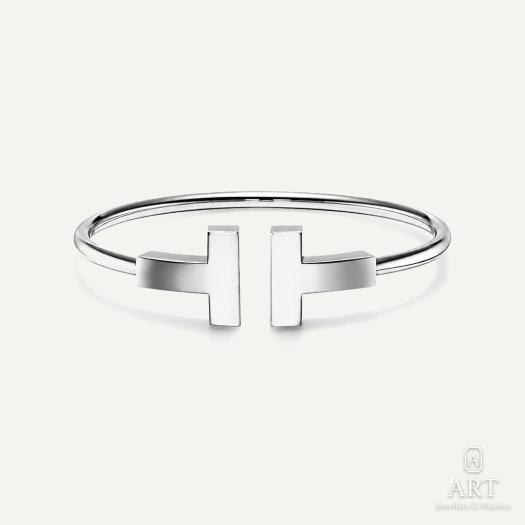 Tiffany & Co. T Wide Wire Bilezik, referans 66964442