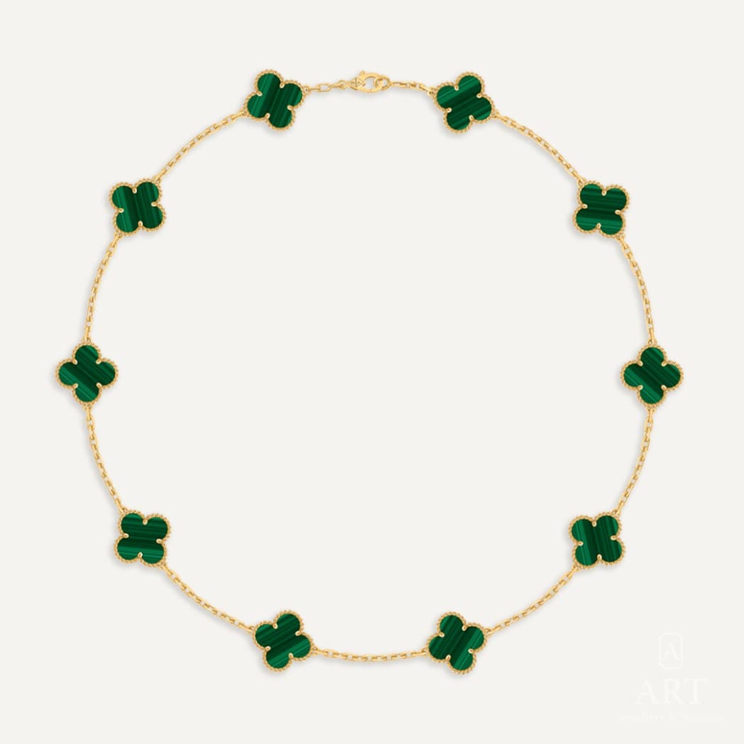 Van Cleef & Arpels Vintage Alhambra Necklace, reference VCARO3QJ00