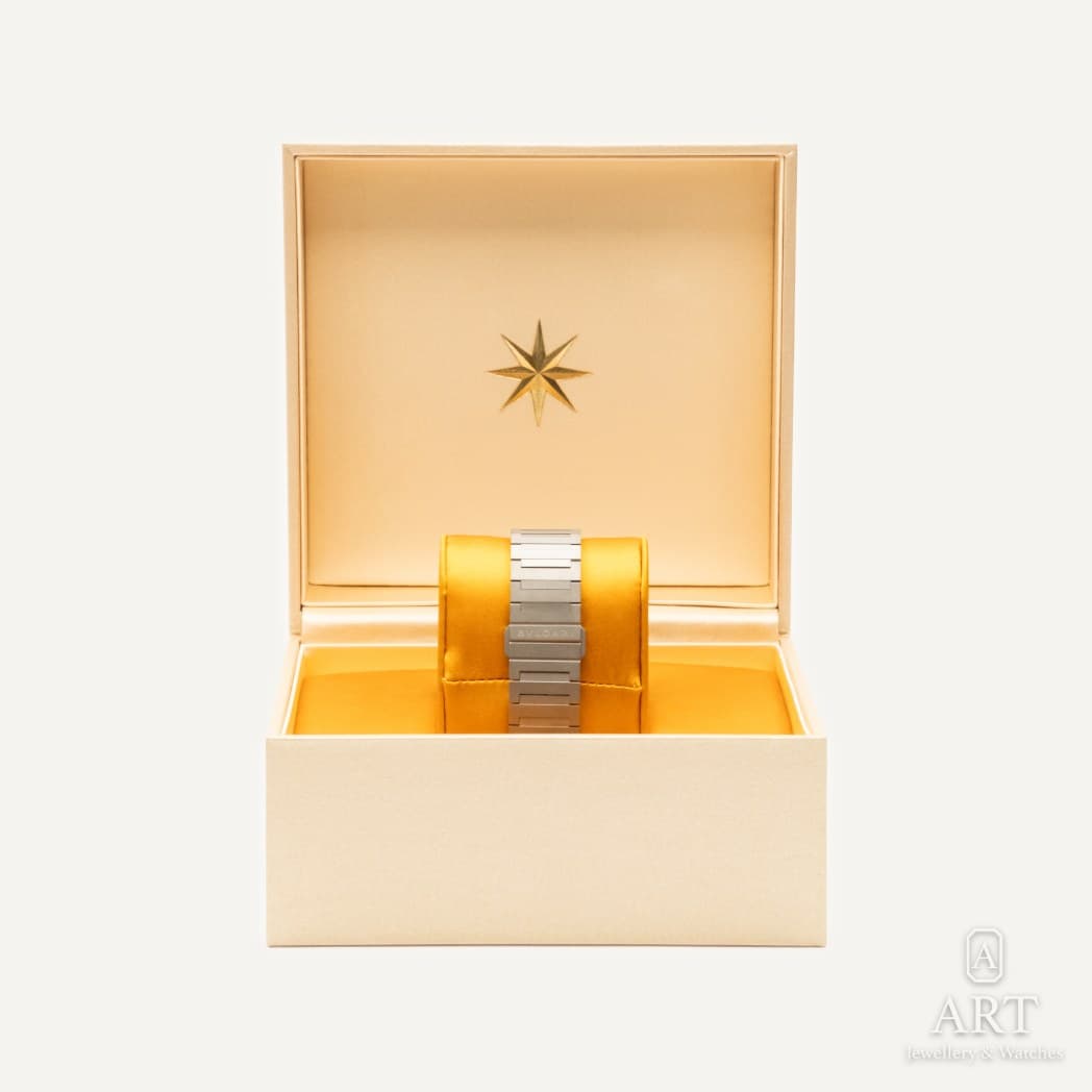 Bulgari Octo Finissimo watch, gray dial, reference 104089 (4)