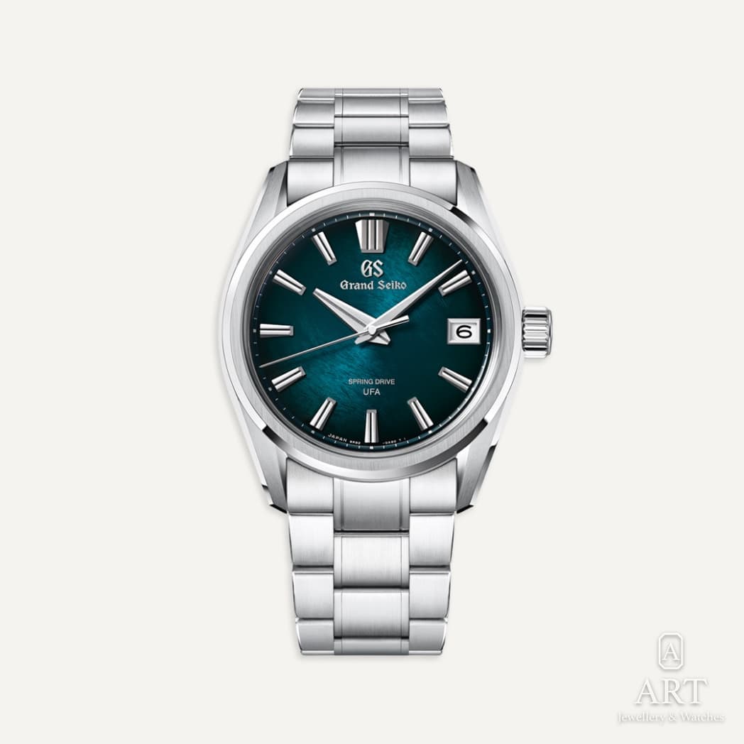 Grand Seiko Evolution 9 saati, atera mavisi kadran, referans SLGB011