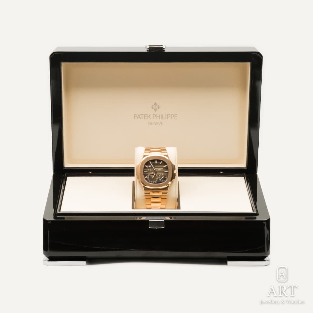 Patek Philippe Nautilus watch, brown dial, reference 5712/1R-001 (2)