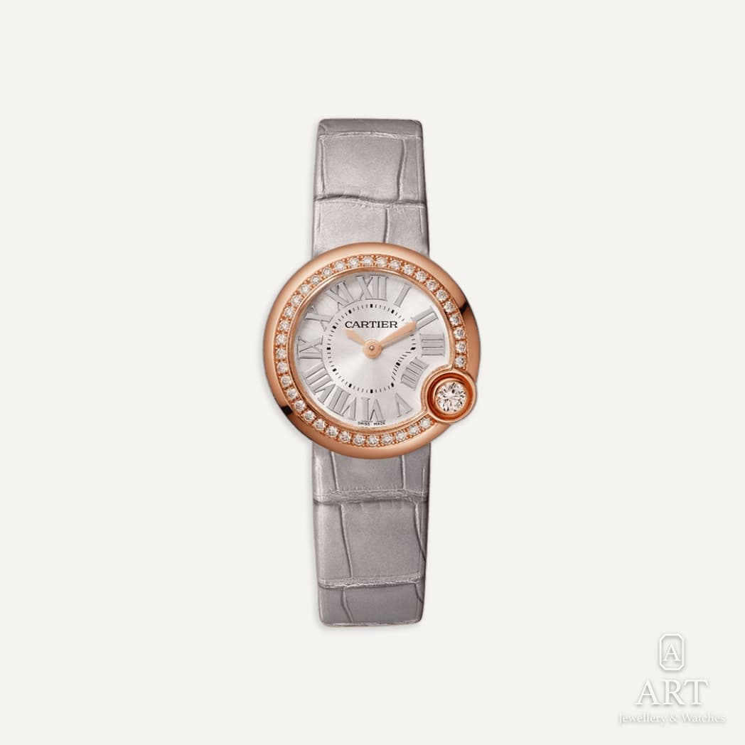 Cartier Ballon Blanc de Cartier watch, silver dial, reference WJBL0006