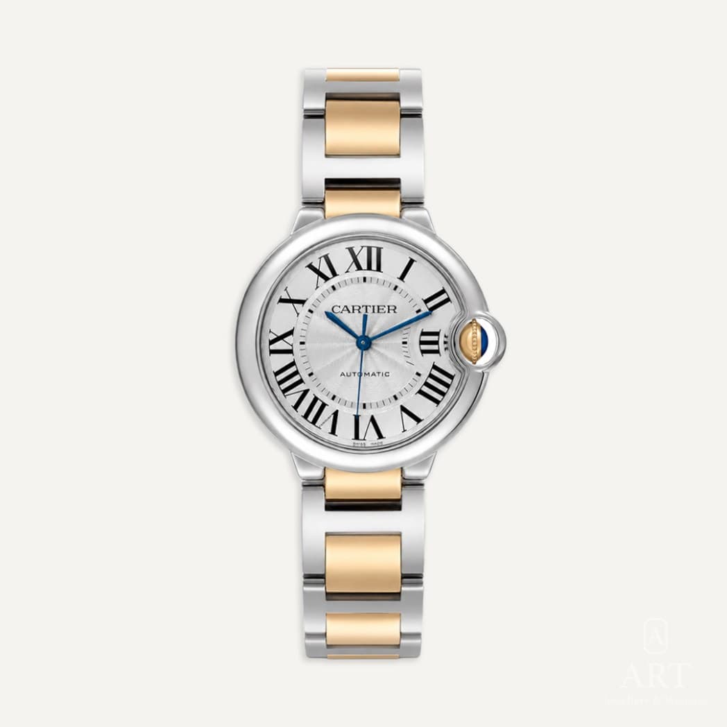 Cartier Ballon Bleu de Cartier watch, white dial, reference W2BB0012