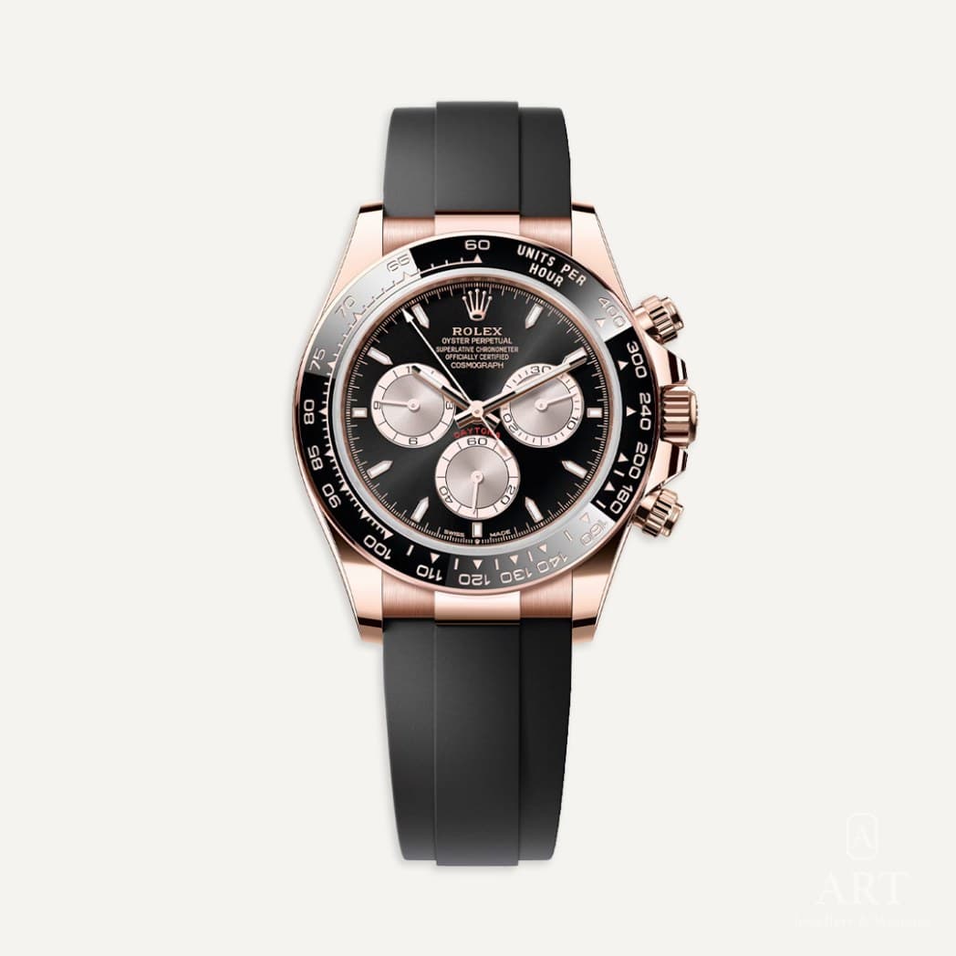 Rolex Daytona watch, black/sundust dial, reference 126515LN