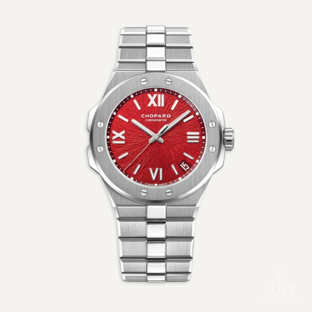 Chopard Alpine Eagle China Edition watch, red dial, reference 298600-3023