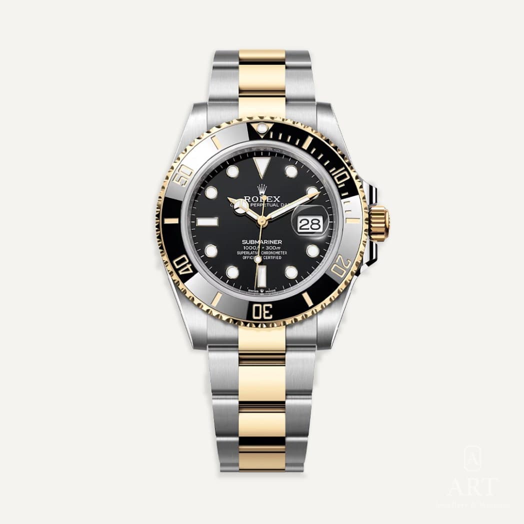 Rolex Submariner saati, siyah kadran, referans 126613LN