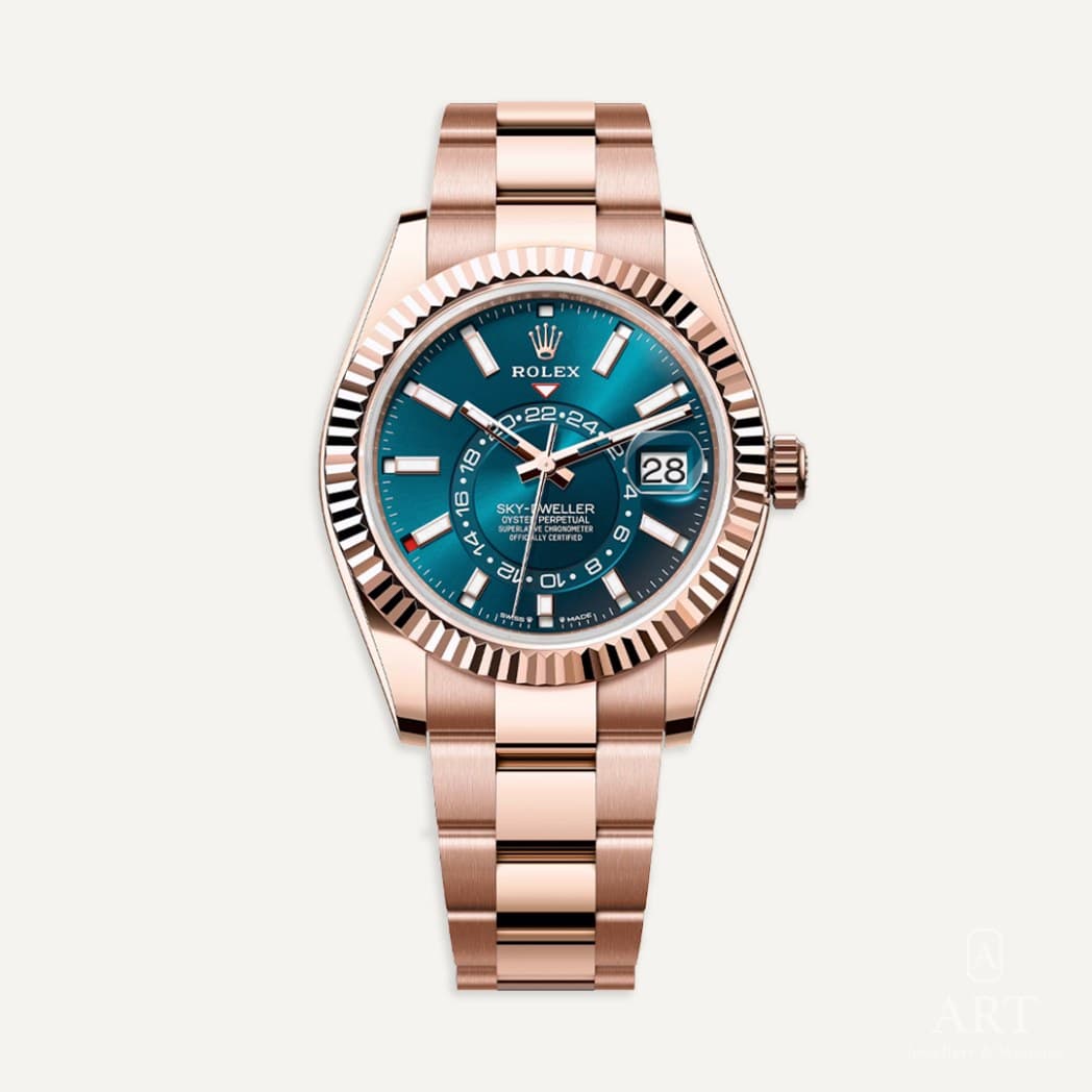 Rolex Sky-Dweller saati, mavi kadran, referans 336935