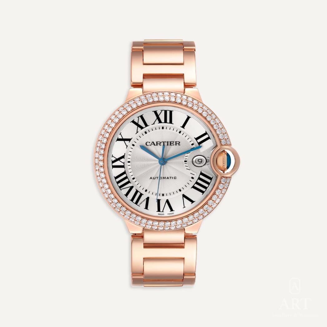 Cartier Ballon Bleu de Cartier watch, white dial, reference WE9008Z3