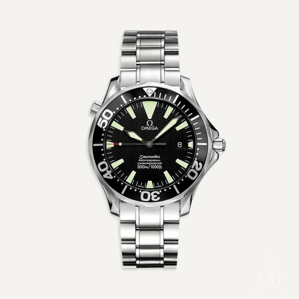 Omega Seamaster Diver 300M saati, siyah kadran, referans 2254.50.00