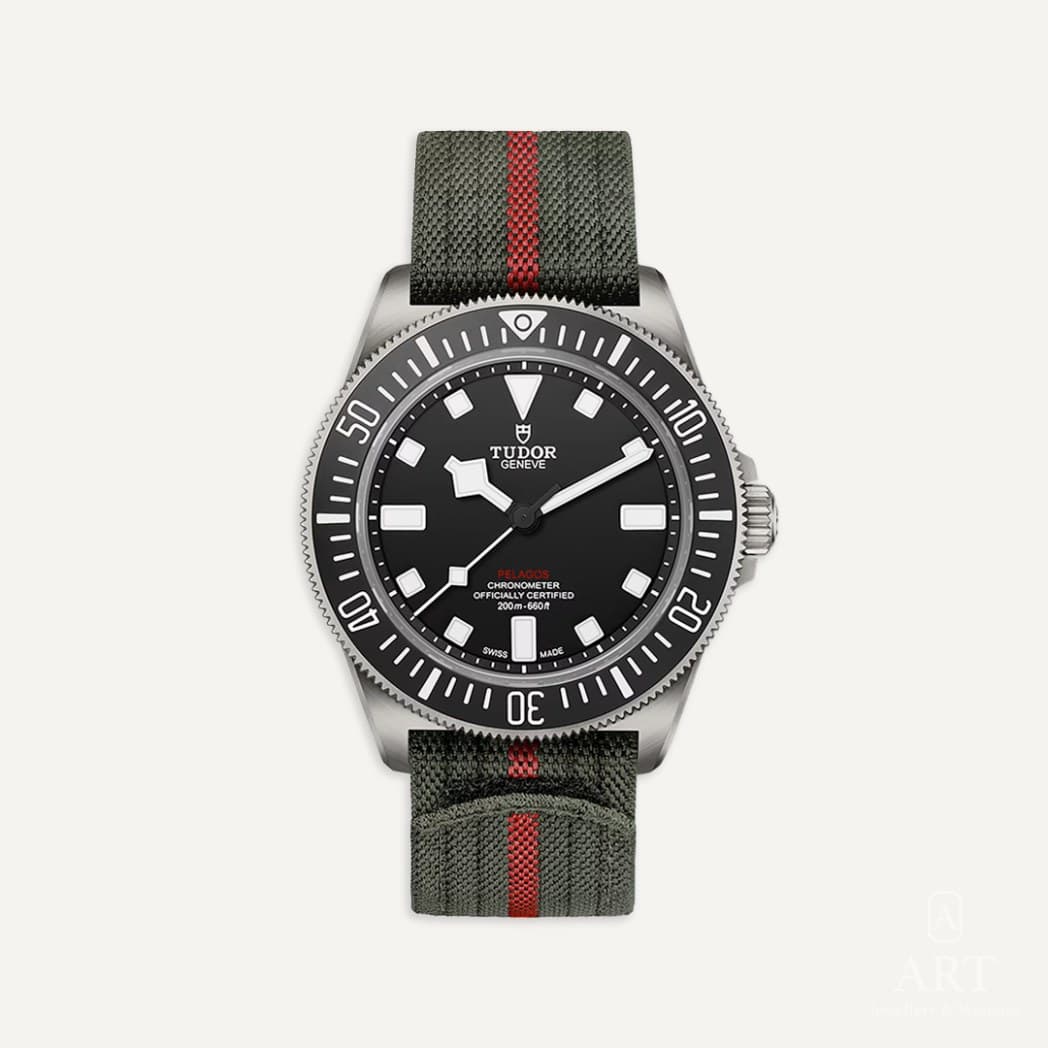 Tudor Pelagos saati, siyah kadran, referans 25717N-0001