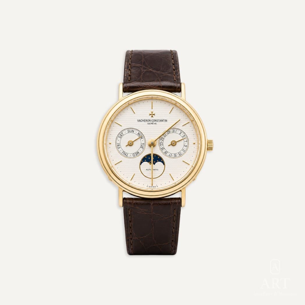 Vacheron Constantin Patrimony Traditionnelle watch, white dial, reference 47009/000J-3