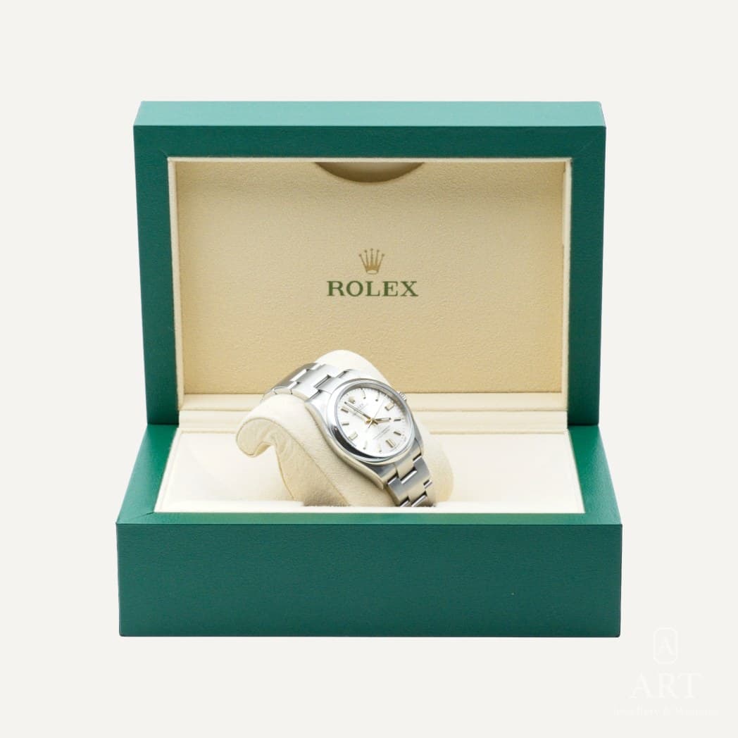 Rolex Oyster Perpetual watch, silver dial, reference 126000 (3)