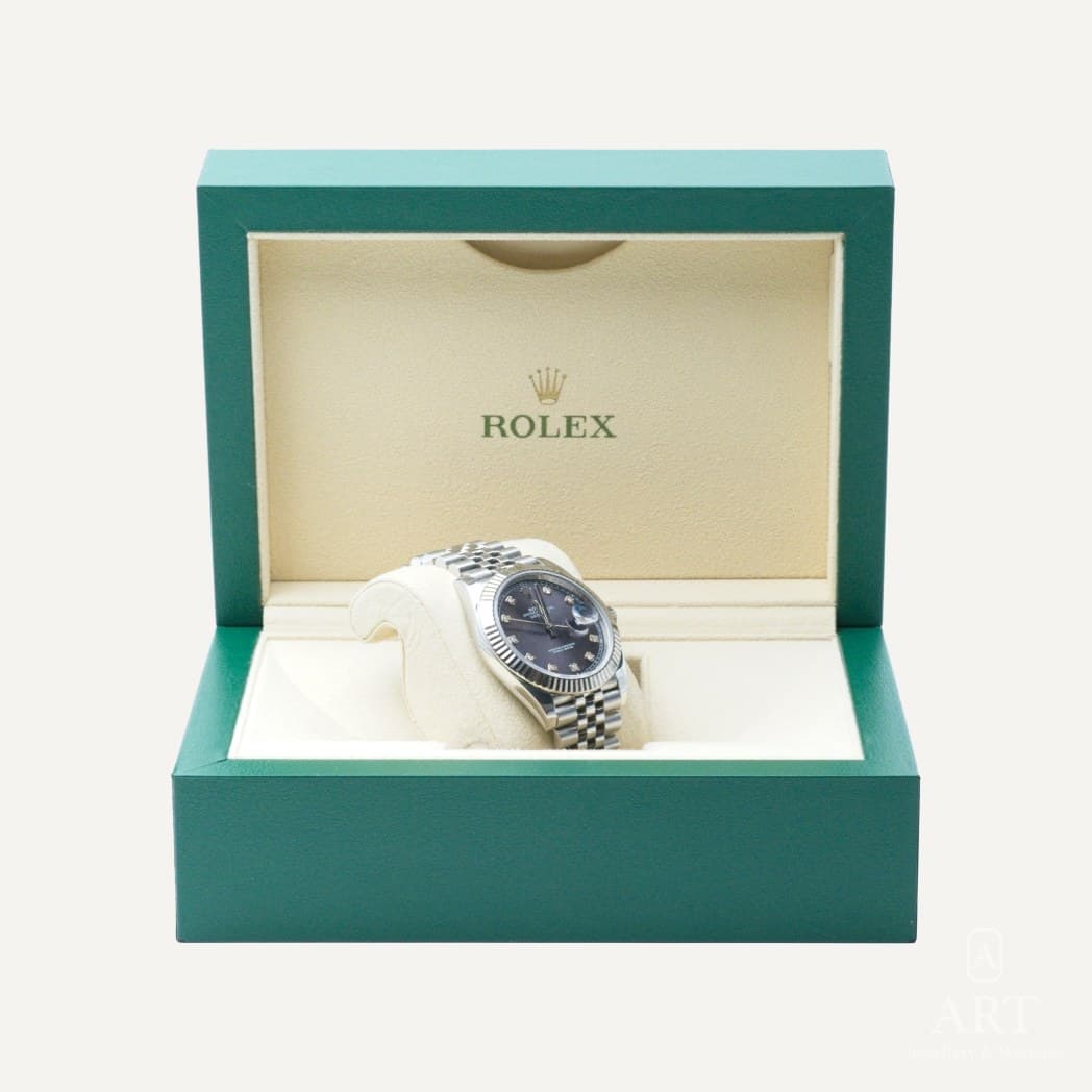 Rolex Datejust saati, arduvaz gri kadran, referans 126334 (3)