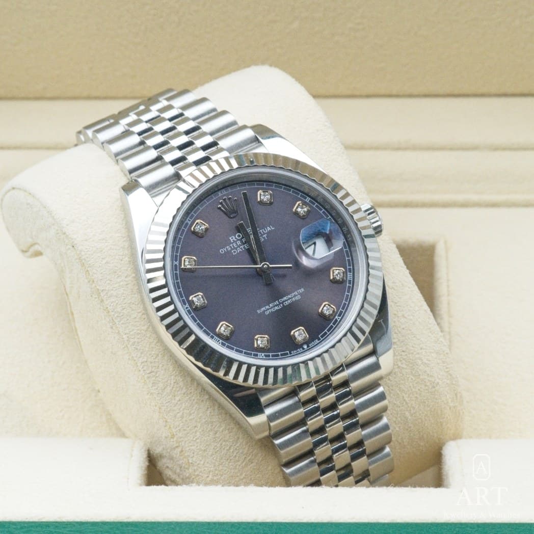 Rolex Datejust saati, arduvaz gri kadran, referans 126334 (5)