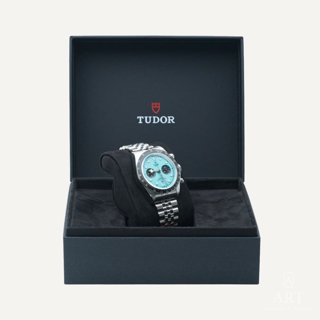 Tudor Black Bay Chronograph watch, blue dial, reference M79360N-0024 (3)