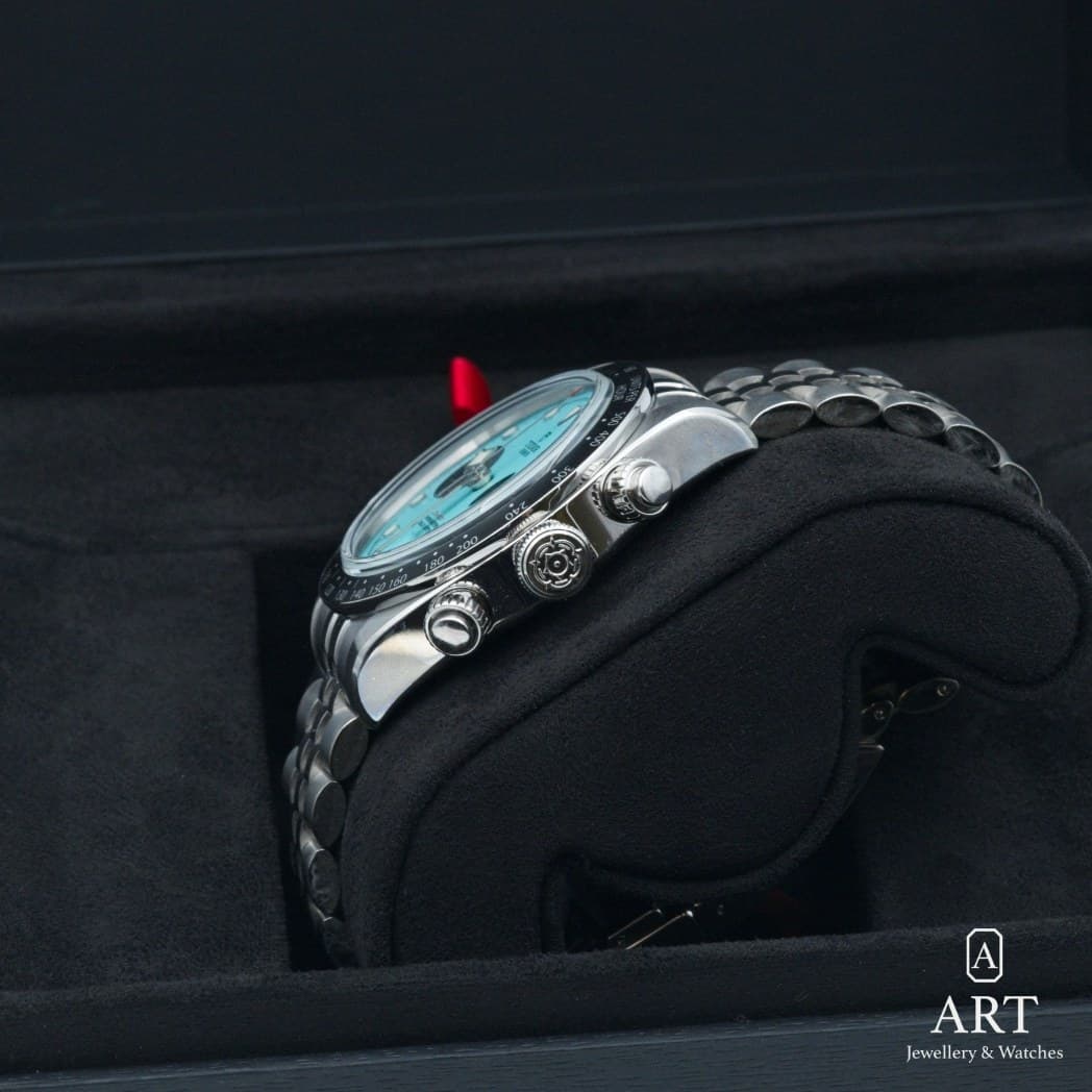 Tudor Black Bay Chronograph watch, blue dial, reference M79360N-0024 (6)