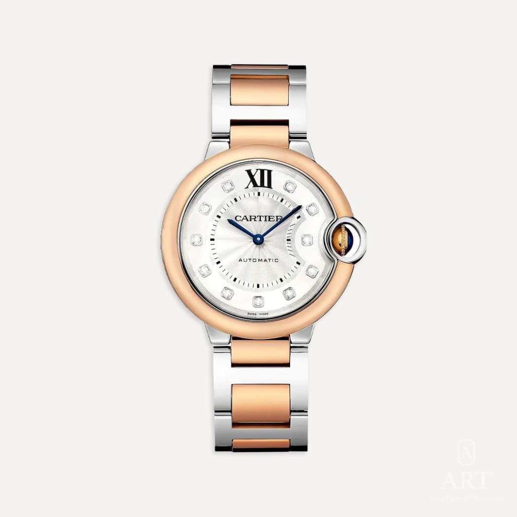 Cartier Ballon Bleu de Cartier watch, white dial, reference W3BB0013