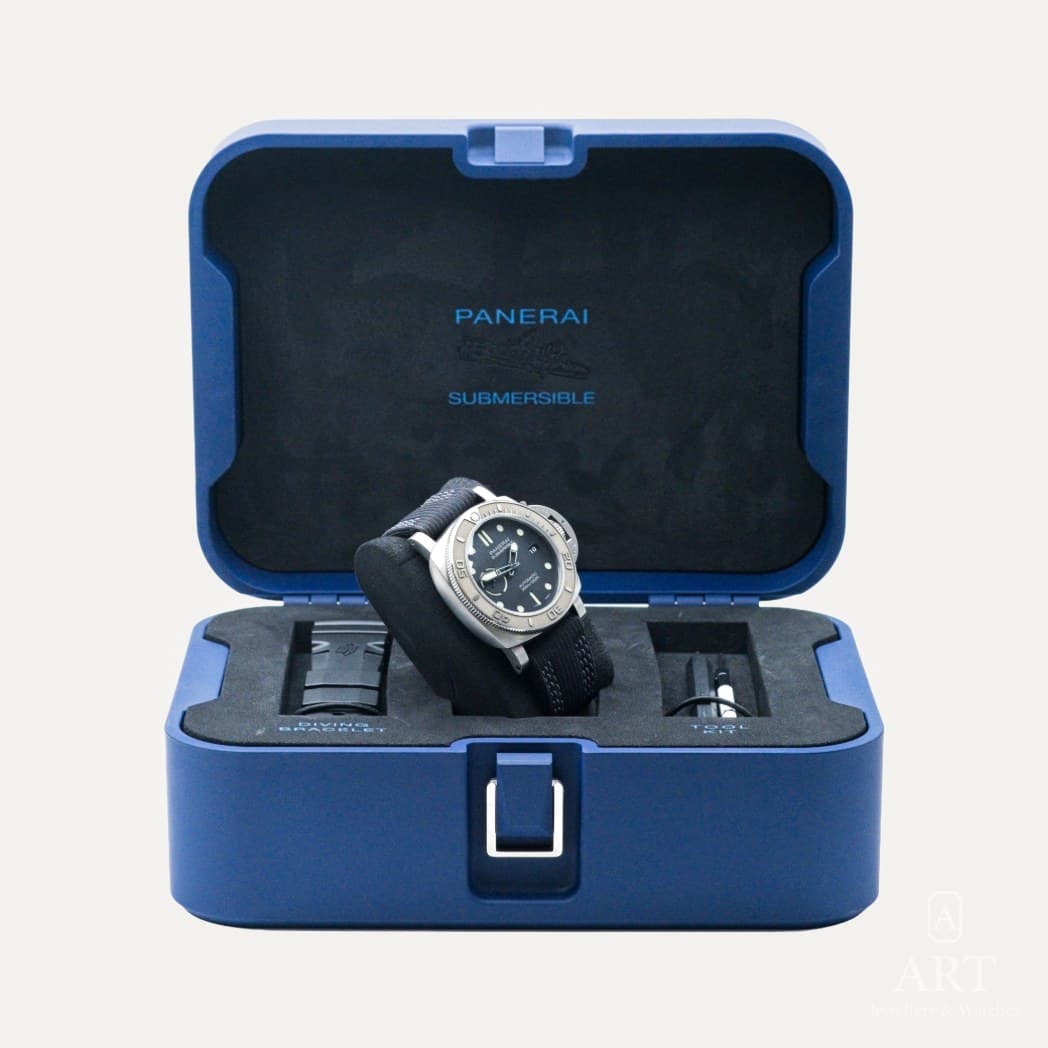 Panerai Luminor Submersible Mike Horn Edition watch, black dial, reference PAM00984 (3)